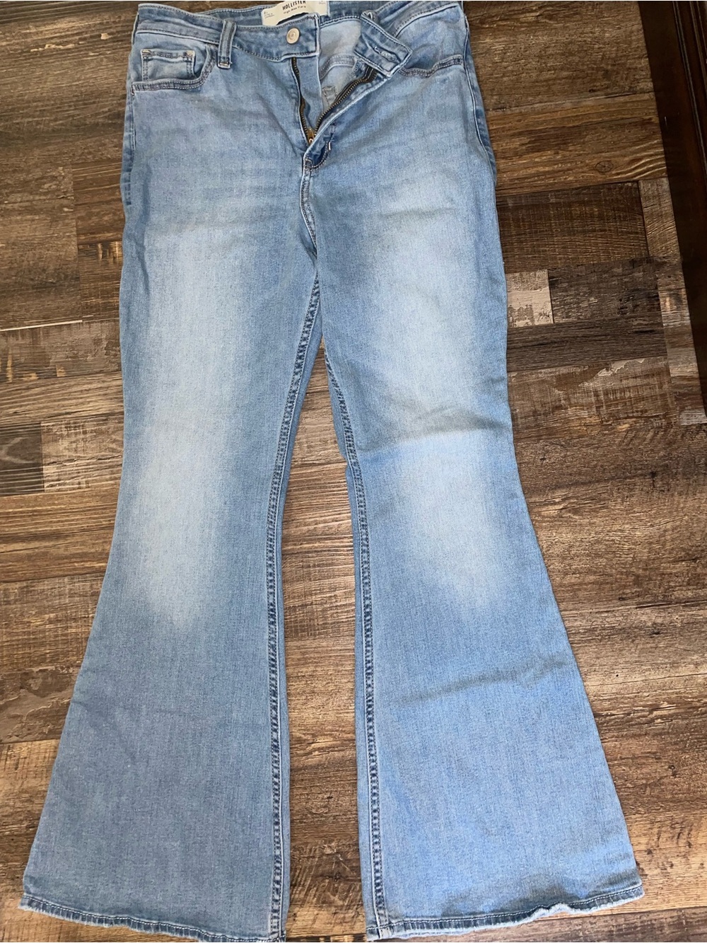 Women's Hollister Light Wash Flare Jeans -
